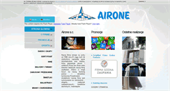 Desktop Screenshot of airone.pl