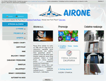 Tablet Screenshot of airone.pl